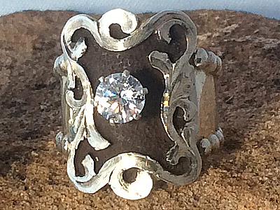 Fancy Sterling Silver Ring